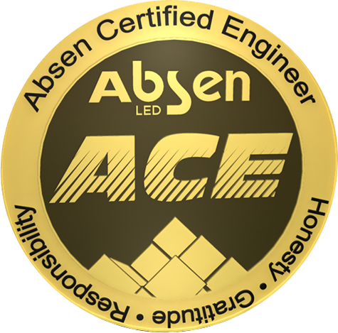 Absen Certified Engineer Logo